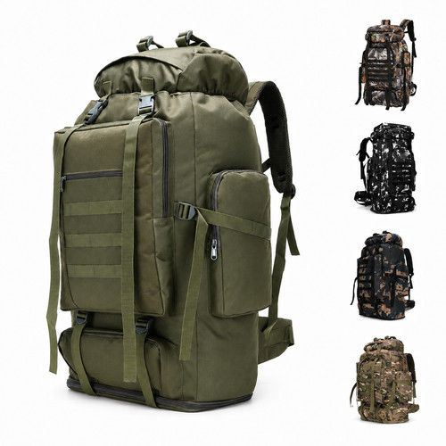 Large 70l camping backpack - large,